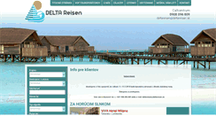 Desktop Screenshot of deltareisen.sk